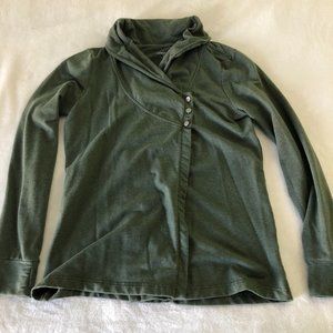 Danskin Button Top Sweatshirt Cardigan - XXL